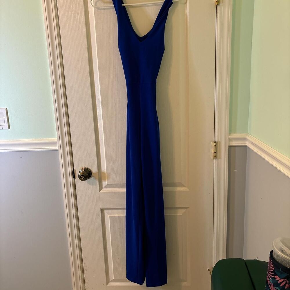 Women's Blue Jumpsuit